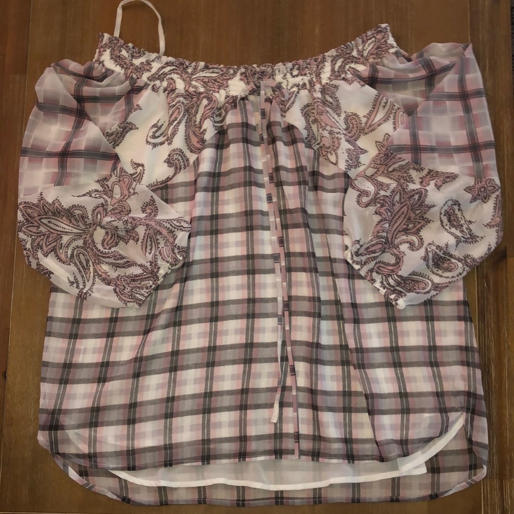 LOFT off shoulder blouse. Size M.